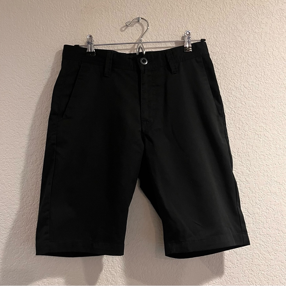 Volcom | Men’s Black Mid-Length Chino